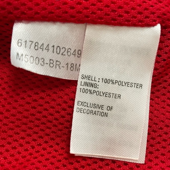 Nike MLB Boston Red Sox Full Zip Windbreaker Jacket Toddler 18 Months Baseball - Picture 12 of 16